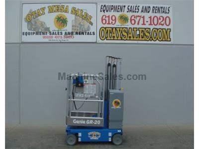 Single Man Lift, 26 foot Working Height, Self Propelled, 500lb Capacity, Compact Design 2.5 feet Wide