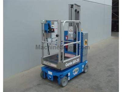 Single Man Lift, 26 foot Working Height, Self Propelled, 500lb Capacity, Compact Design 2.5 feet Wide