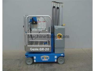 Single Man Lift, 26 foot Working Height, Self Propelled, 500lb Capacity, Compact Design 2.5 feet Wide