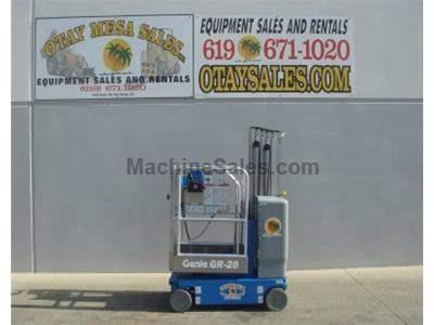 Single Man Lift, 26 foot Working Height, Self Propelled, 500lb Capacity, Compact Design 2.5 feet Wide