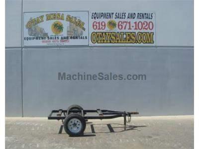 Flatbed Trailer, Single Axle