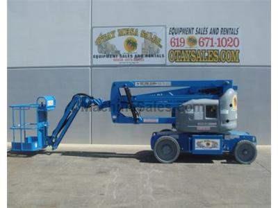 Articulated Knuckle Boomlift, 46 Foot Working Height, 23 Foot Horizontal Reach, Electric AC Drive
