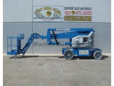 Articulated Knuckle Boomlift, 46 Foot Working Height, 23 Foot Horizontal Reach, Electric AC Drive