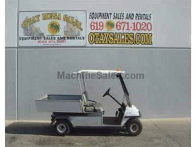Electric Utility Cart with Flatbed, Turf Tires