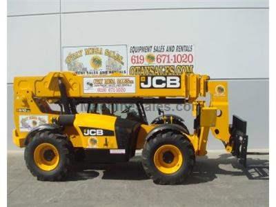 10000LB Telehandler Reach Truck, 56 Foot Reach Height, Body Tilt, 4 Wheel Drive, Auxiliary Hydraulics