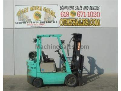 5000LB Forklift, Side Shift, Cushion Tires, Propane, Automatic