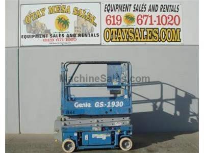 Electric Scissor Lift, 25 Foot Working Height, Narrow 30 Inch Width Fits Through Standard Doorways