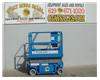 Electric Scissor Lift, 25 Foot Working Height, Narrow 30 Inch Width Fits Through Standard 