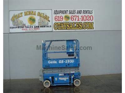 Electric Scissor Lift, 25 Foot Working Height, Narrow 30 Inch Width Fits Through Standard Doorways