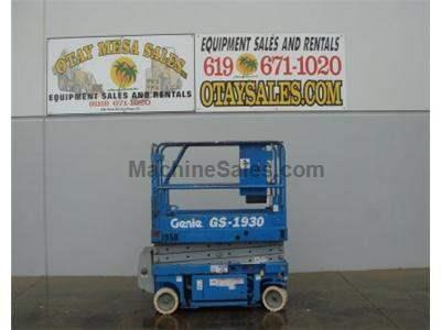 Electric Scissor Lift, 25 Foot Working Height, Narrow 30 Inch Width Fits Through Standard Doorways