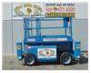 Rough Terrain Scissor Lift, 32 Foot Working Height, Deck Extension, Diesel, Power to Platf