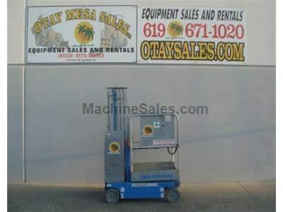 Single Man Lift, 20 Foot Platform, 26 Foot Working Height, Self Propelled, Power to Platform, 24v