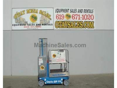 Single Man Lift, 26 foot Working Height, Self Propelled, 350lb Capacity, Compact Design 2.5 feet Wide