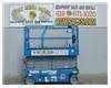 Scissor Lift, 38 Foot Working Height, 32 Foot Platform Height, Deck Extension