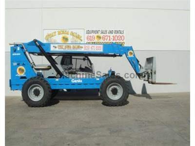 8000LB Telehandler Reach Truck, 44 Foot Reach Height, Body Tilt, Diesel, 4 Wheel Drive