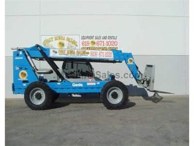 8000LB Telehandler Reach Truck, 44 Foot Reach Height, Body Tilt, Diesel, 4 Wheel Drive