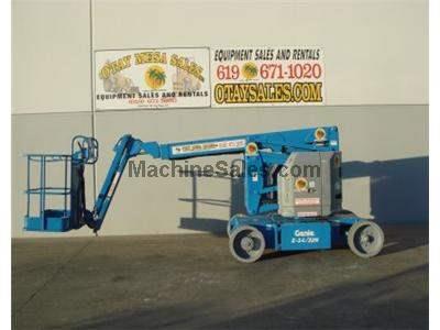 Electric Boomlift, 34 Foot Basket Height, 40 Foot Working Height, 22 Foot Forward Reach