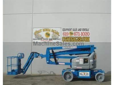 Articulated Knuckle Boomlift, 46 Foot Working Height, 23 Foot Horizontal Reach, Electric AC Drive