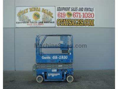 Electric Scissor Lift, 25 Foot Working Height, Narrow 30 Inch Width Fits Through Standard Doorways