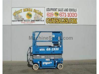 Electric Scissor Lift, 25 Foot Working Height, Narrow 30 Inch Width Fits Through Standard Doorways