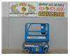 Electric Scissor Lift, 25 Foot Working Height, Narrow 30 Inch Width Fits Through Standard 