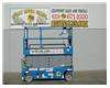 Electric Scissor Lift, 38 Foot Working Height, Deck Extension, Narrow Width, Power to Plat