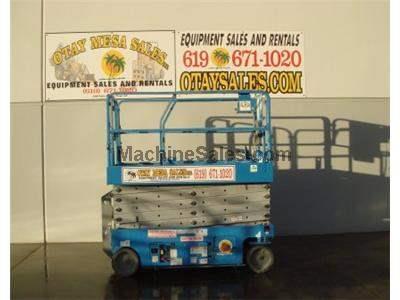 Scissor Lift, 38 Foot Working Height, 32 Foot Platform Height, Deck Extension