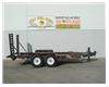 Equipment Trailer, 12000lb Capacity, 2 Axle, Air Brake, 13 by 6.5 Foot Deck, Adjustable Ra