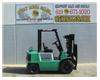 5000LB Forklift, Pneumatic Tire, 3 Stage, Side Shift, Gasoline, Automatic