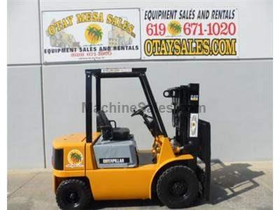 5000LB Forklift, Pneumatic Tire, 3 Stage, Side Shift, Gasoline, Automatic