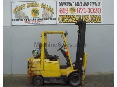 6000LB Forklift, 3 Stage, Cushion Tire, Propane, Automatic