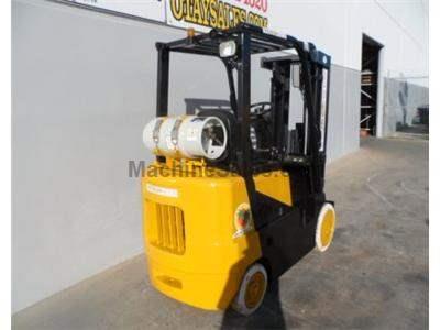 5000LB Forklift, Cushion Non-Mark Tires, 3 Stage, Propane, Automatic