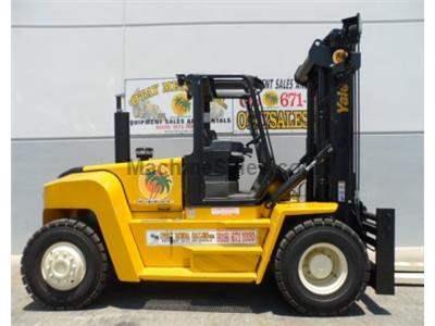 36000LB Forklift, Pneuamtic Tires, Diesel, 8 Foot Forks, Side Shift, Fork Positioner