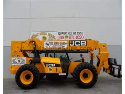 12000LB Telehandler Reach Truck, 56 Foot Reach Height, Body Tilt, 4 Wheel Drive