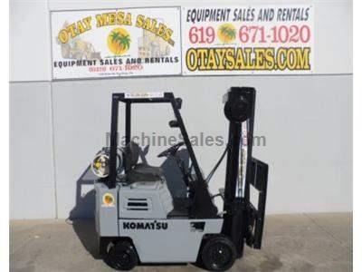 3000LB Forklift, Cushion Tires, 3 Stage, Side Shift, Automatic Transmission, Propane Power