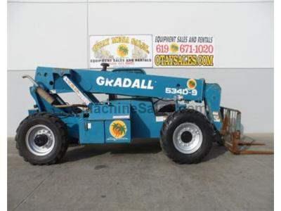 9000LB Telehandler Forklift, 40 Foot Reach, 4x4, Cummins Diesel