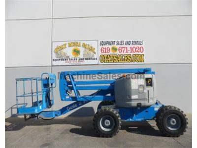 Articulated Boomlift, 51 Foot Working Height, 45 Foot Platform Height, 25 Foot Horizontal Reach