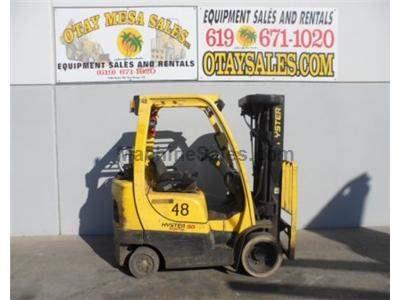 5000LB Forklift, Cushion Tires, 4 Stage, Side Shift, Propane, Automatic Transmission