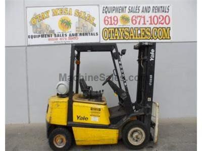 5000LB Forklift, Pneumatic Tires, 3 Stage, Side Shift, Propane, Automatic Transmission