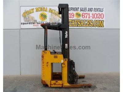 3000LB Forklift, Double Reach Electric Stand Up Forklift, 262 Inch Lift, 36 Volt