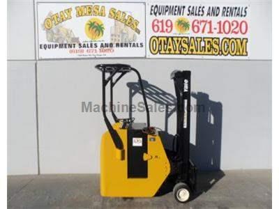 3000LB Forklift, Stand Up, Counter Balanced, 3 Stage, Side Shift, 24 Volt, Warrantied Battery