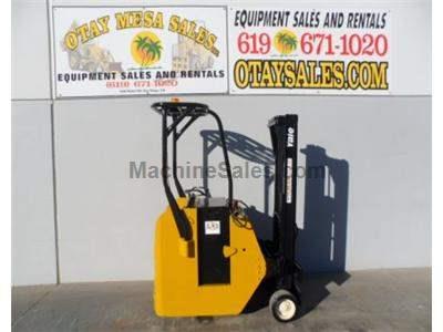 3000LB Forklift, Stand Up, Counter Balanced, 3 Stage, Side Shift, 24 Volt, Warrantied Battery