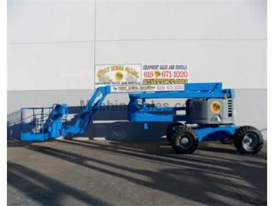 Articulated Boomlift, 66 Foot Working Height, 60 Foot Basket Height, 34 Foot Forward Reach