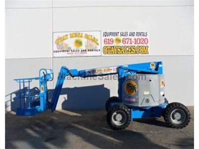 Articulated Boomlift, 40 Foot Working Height, 34 Foot Basket Height, 22 Foot Forward Reach