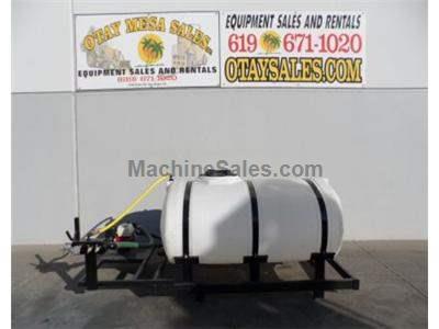 500 Gallon Water Tank, Skid Mounted, 4hp Honda Engine, 2 Inch Hose Port