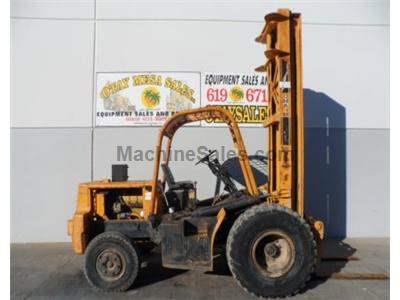 6000LB Forklift, Rough Terrain, 30 Foot Lift Height, Diesel Engine