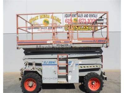 Scissor Lift, Rough Terrain, 47 Foot Working Height, 41 Foot Platform Height, Dual Fuel