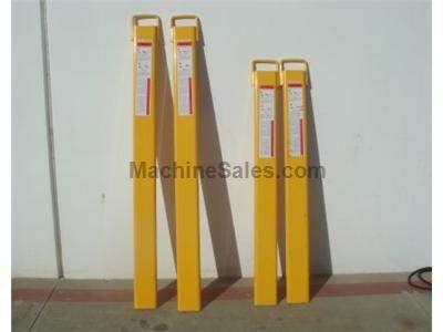 New 6 Foot Forklift Extensions, On Special, Half Inch Steel Construction, American Made