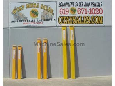 New 8 Foot Forklift Extensions, On Special, Half Inch Steel Construction, American Made
