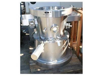 Glatt 125 liter top spray bowl for GPCG-30